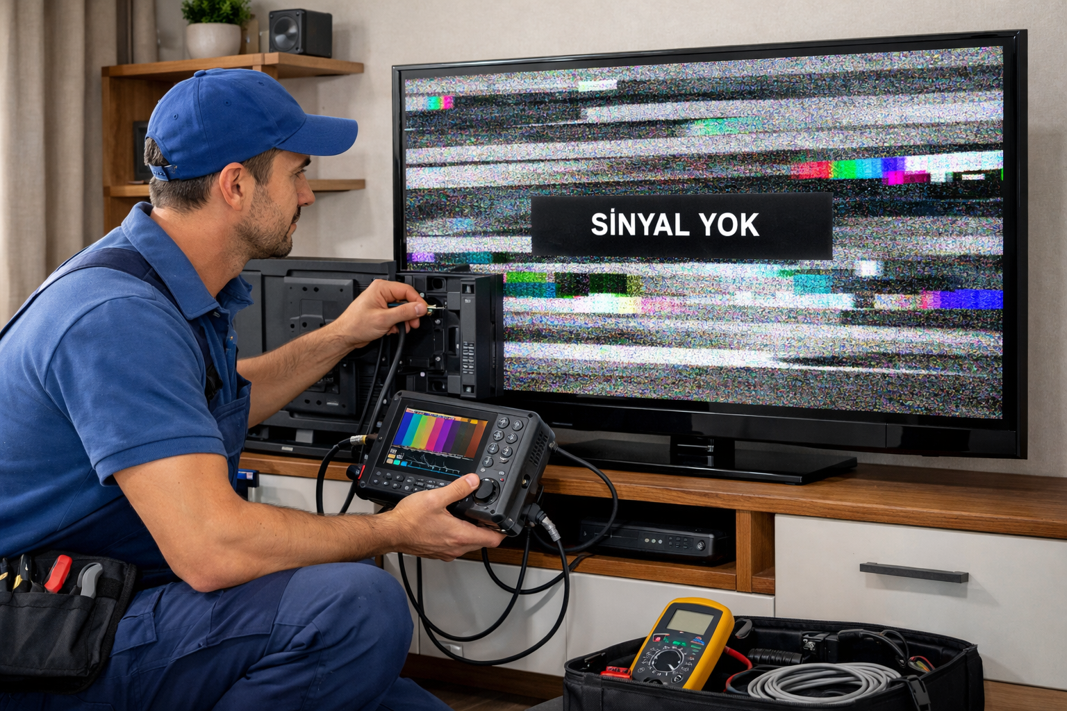 televizyon kanal ve sinyal problemleri