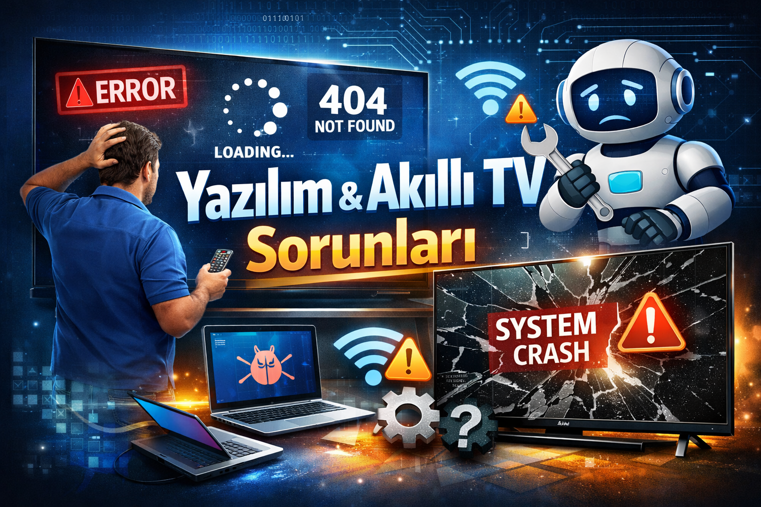 Yazılım % Akıllı Tv Sorunları